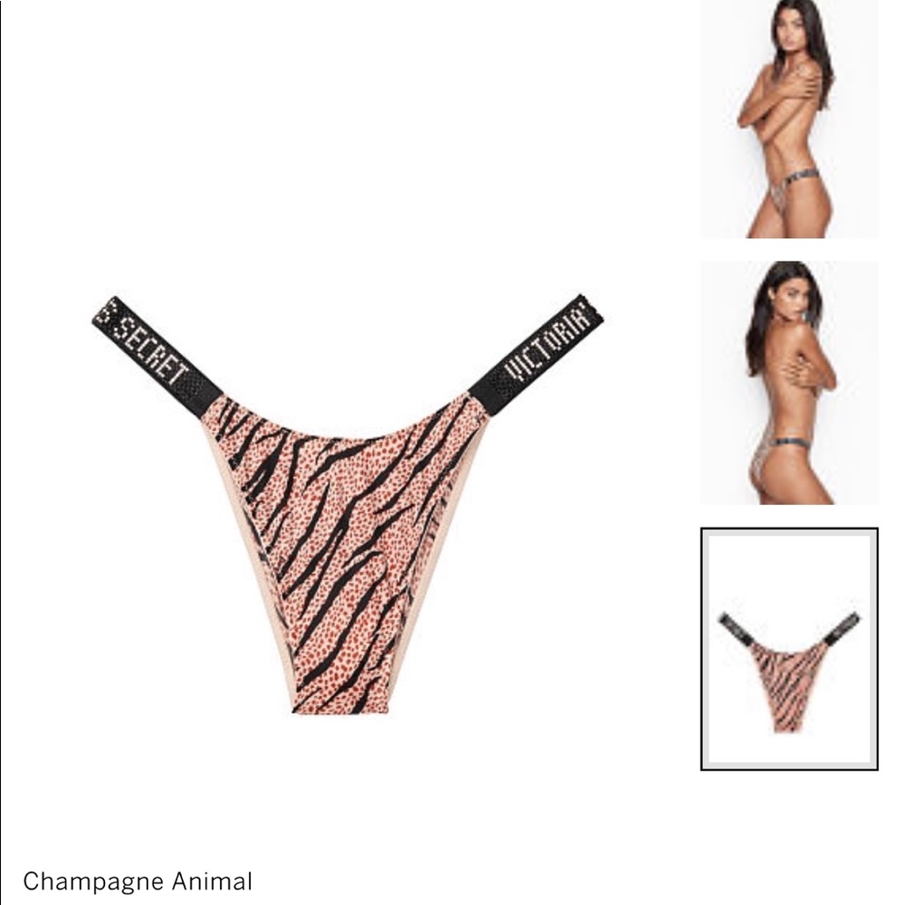 VS Brazilian Bling Thong NWT
